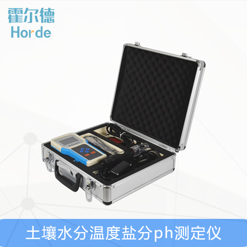 要了解土壤墑情狀況，用土壤水分溫度鹽分PH測定儀